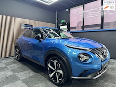 Nissan Juke - 1.0 DIG-T Tekna Bose Kuipstoelen 360 Camera Navi Led Afneembare Trekhaak Nieuwstaat