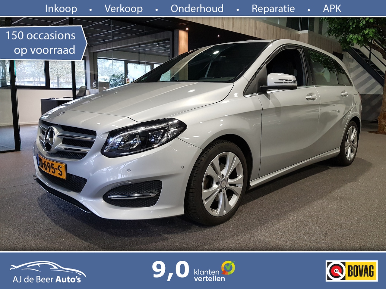 Mercedes-Benz B-klasse - 180 Ambition Winterbanden | Trekhaak | Zeer nette auto - AutoWereld.nl