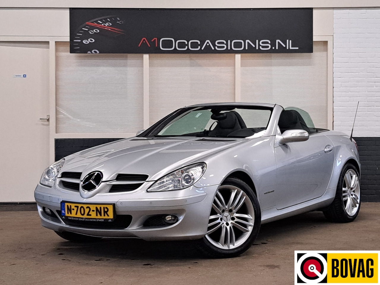 Mercedes-Benz SLK-klasse - 200 K. + LEDER + STOELVERWARMING !! - AutoWereld.nl