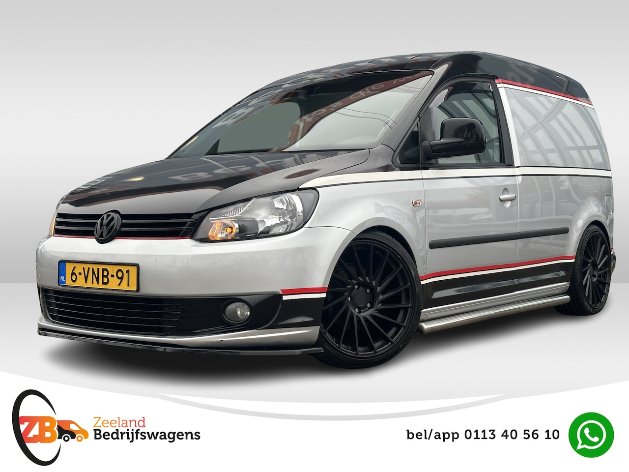 Volkswagen Caddy - 1.6 TDI BMT L1H1 | Special Edition | Custom interieur | Verlaagd | 19'' | Carplay - AutoWereld.nl