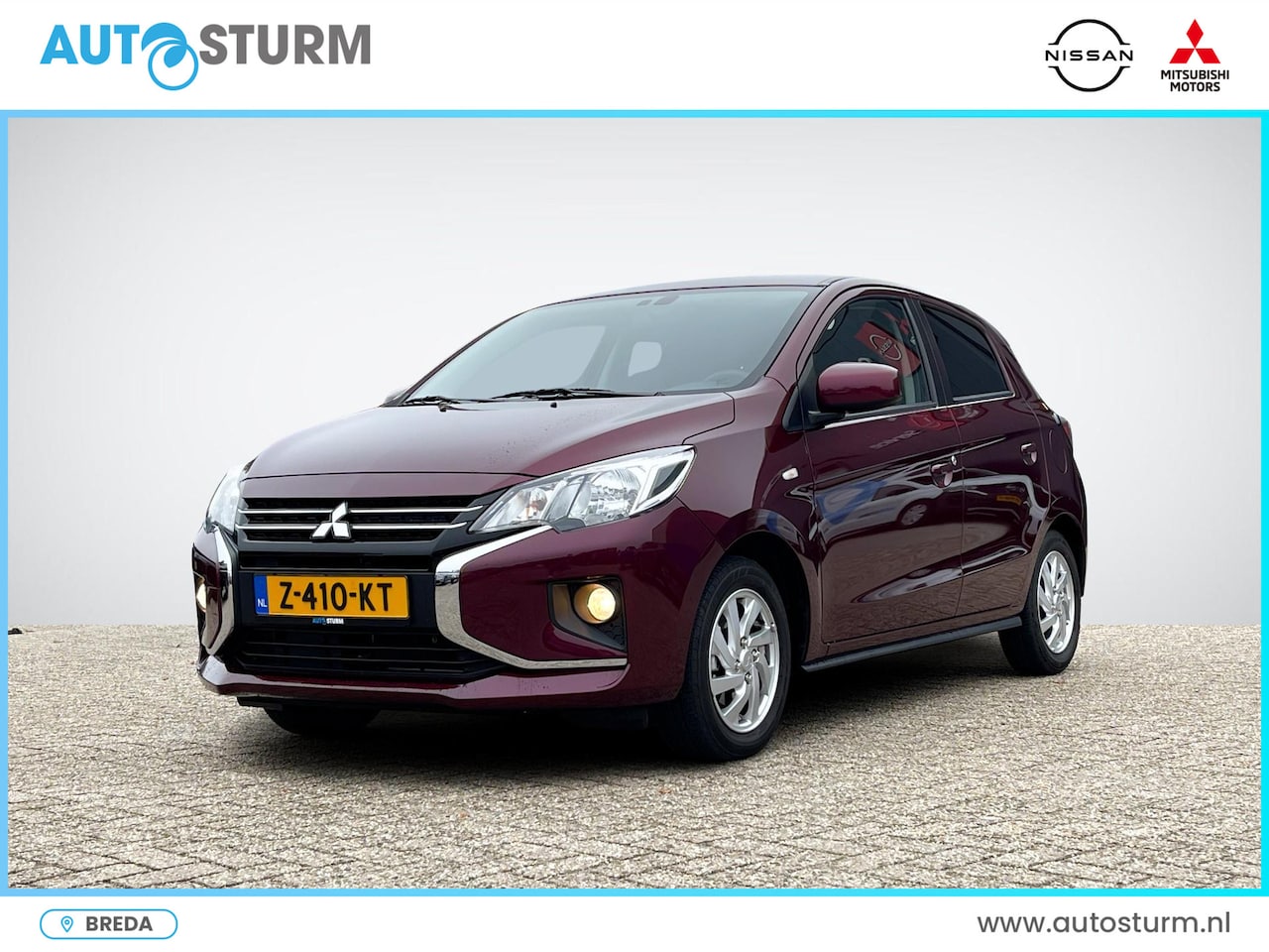 Mitsubishi Space Star - 1.2 Dynamic | Apple Carplay/Android Auto | Camera | Cruise Control | Elek. Ramen + Spiegel - AutoWereld.nl