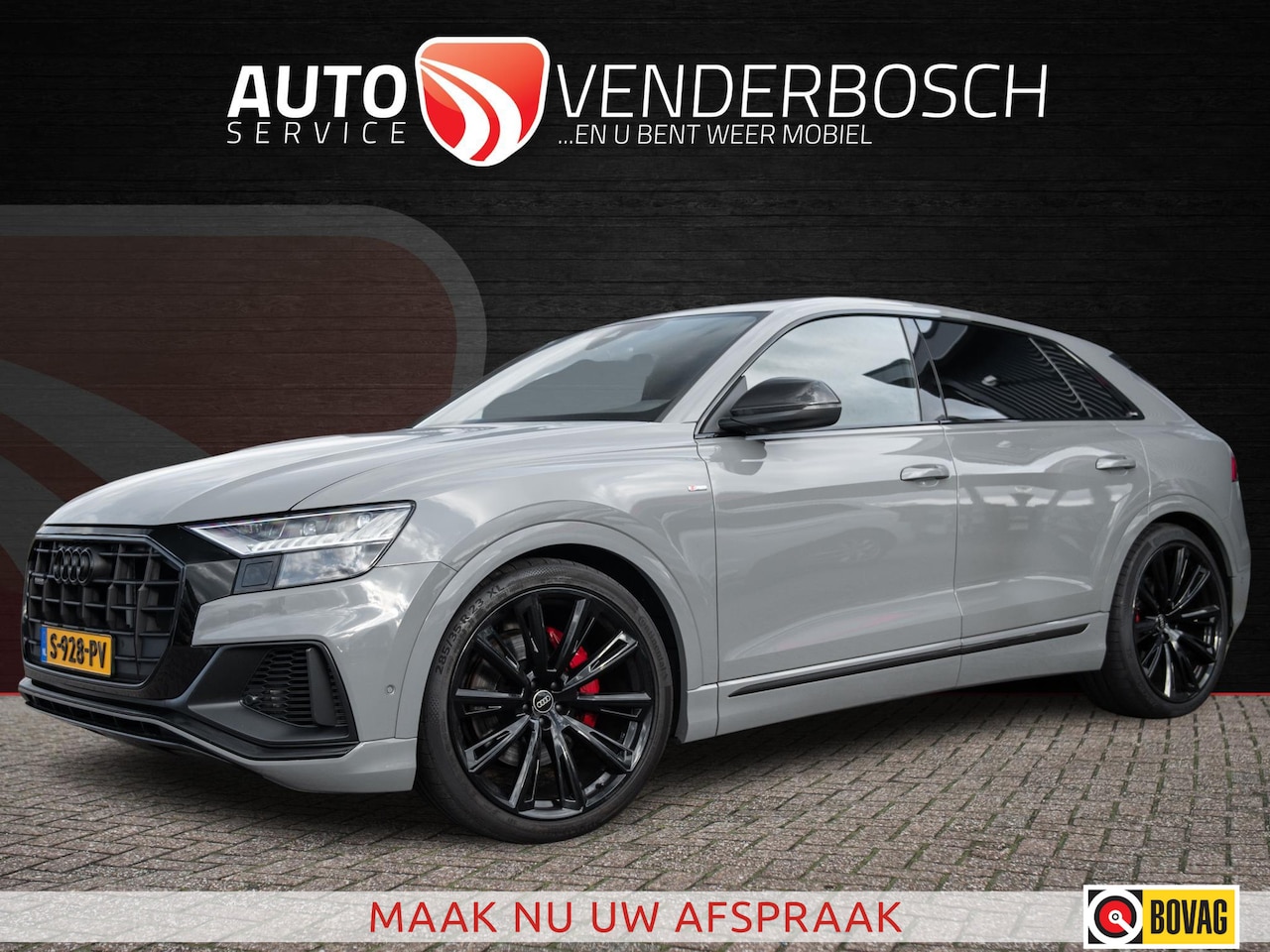 Audi Q8 - 55 TFSI quattro Pro Line S 340pk | S Stoelen | Carbon | Pano | 23 inch - AutoWereld.nl