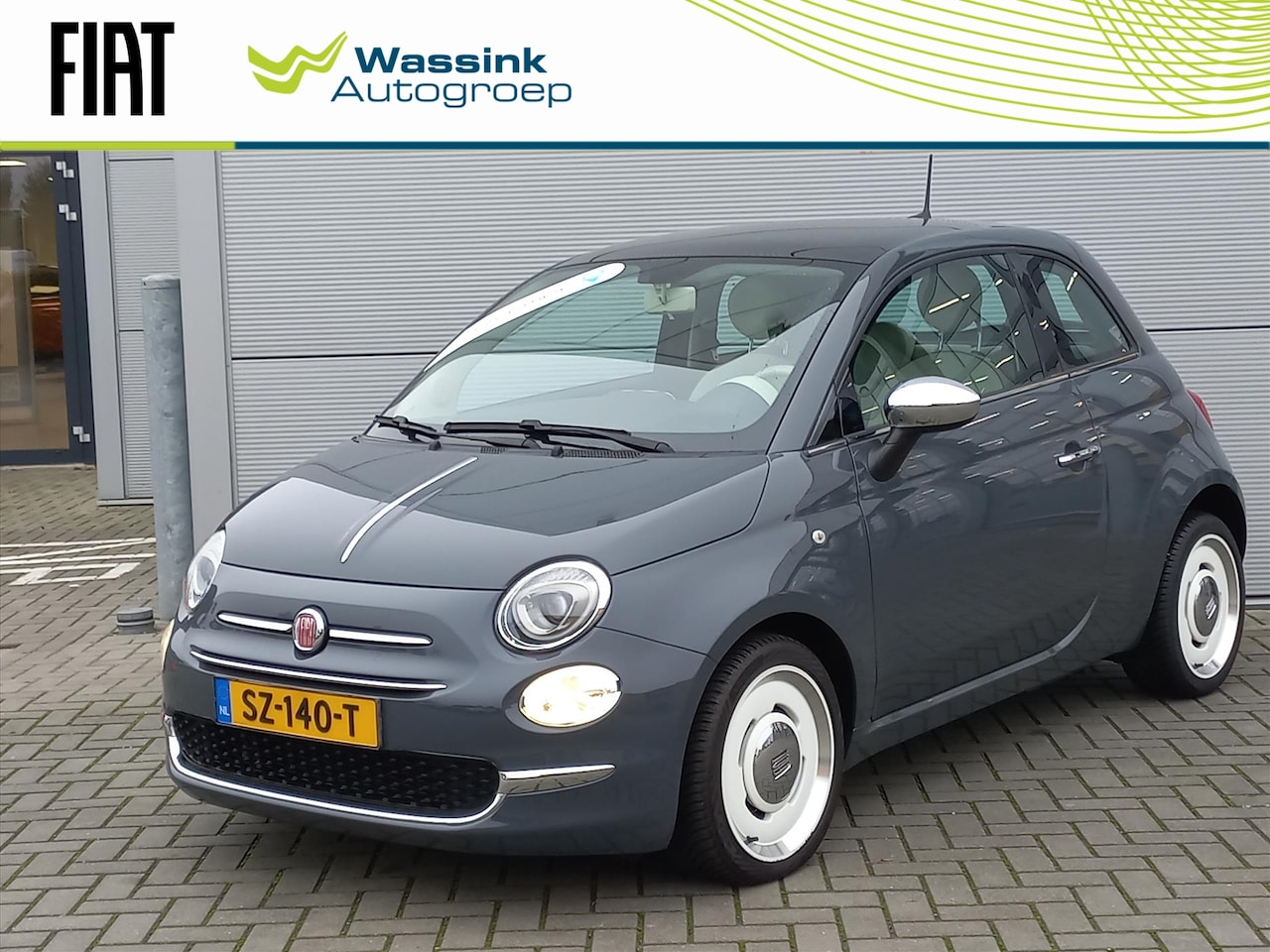 Fiat 500 - 80pk Turbo Anniversario Retro Look | Airconditioning | Navigatie via Apple Carplay of Andr - AutoWereld.nl