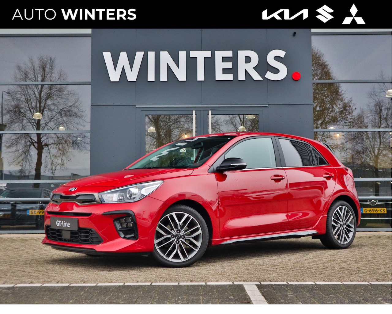 Kia Rio - 1.0 TGDI GT-Line Navi+ECC+Camera+Carplay+17"LMV - AutoWereld.nl