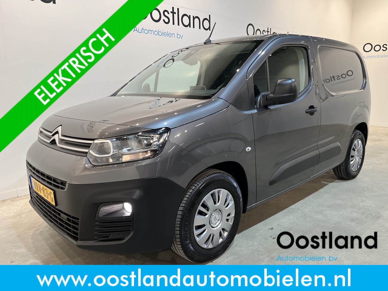 Citroën ë-Berlingo - Club 50 kWh / 100% elektrisch !! / Airco / Cruise Control / CarPlay / Camera / Navigatie / - AutoWereld.nl