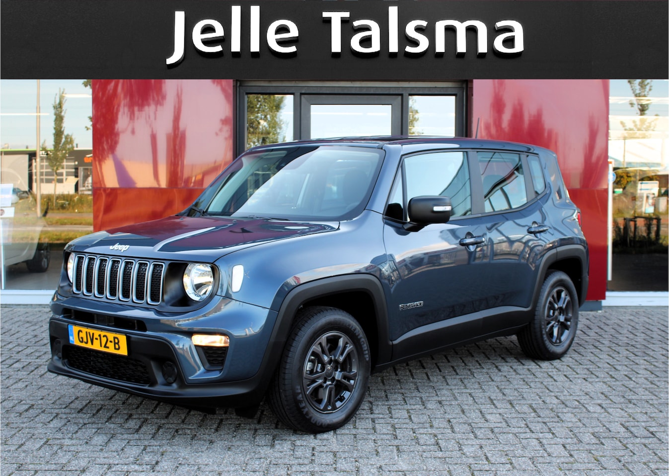 Jeep Renegade - 1.5T e-Hybrid 130pk Longitude│Cruise│Clima│PDC│Navi│CarPlay - AutoWereld.nl