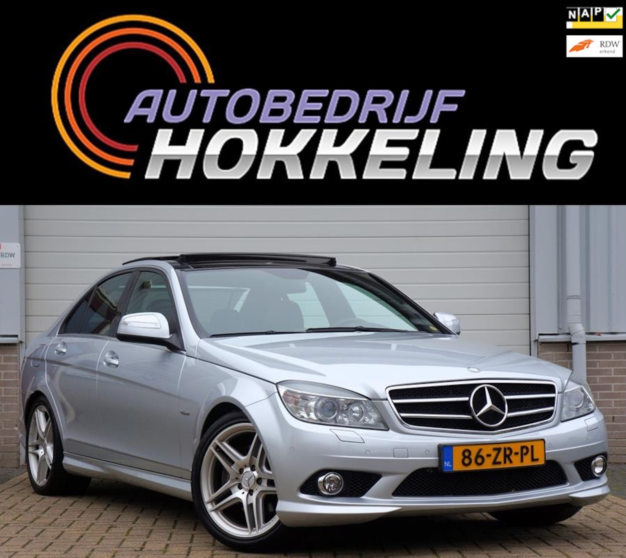 Mercedes-Benz C-klasse - 280 3.0 V6 AMG Avantgarde; 231pk+Panorama=UNIEK !! - AutoWereld.nl