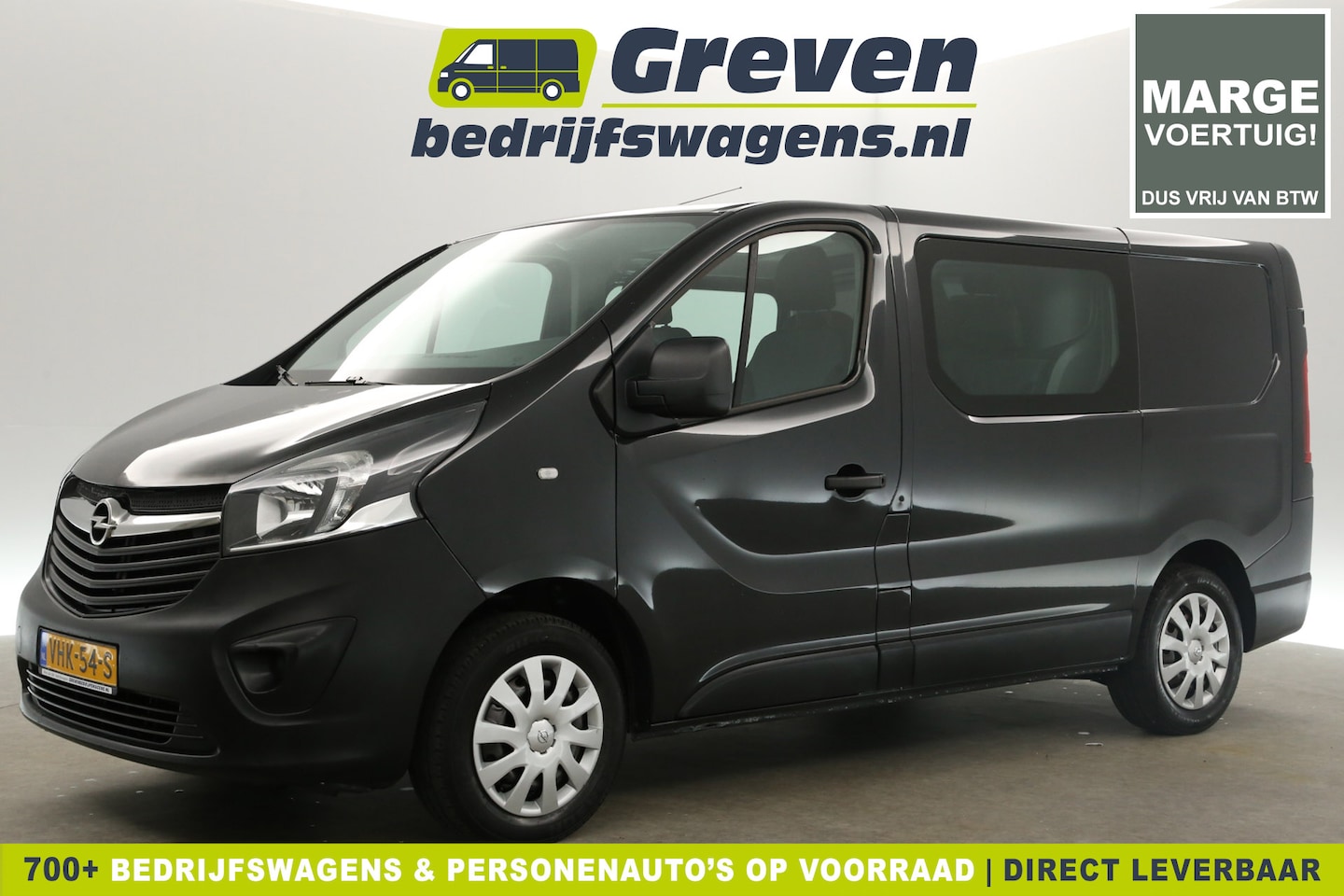 Opel Vivaro - 1.6 CDTI L1H1 | Marge | Dubbele Cabine | 5 Persoons Airco Cruise Elektrpakket Trekhaak - AutoWereld.nl