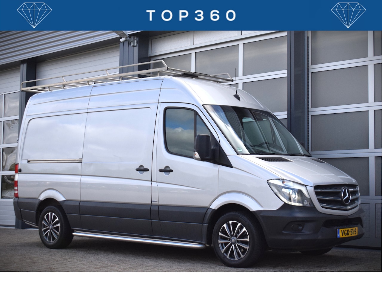 Mercedes-Benz Sprinter - 319 3.0 CDI L2H2 3500kg trekhaak V6 | Imperial | 18 inch | Sidesteps | Automaat - AutoWereld.nl