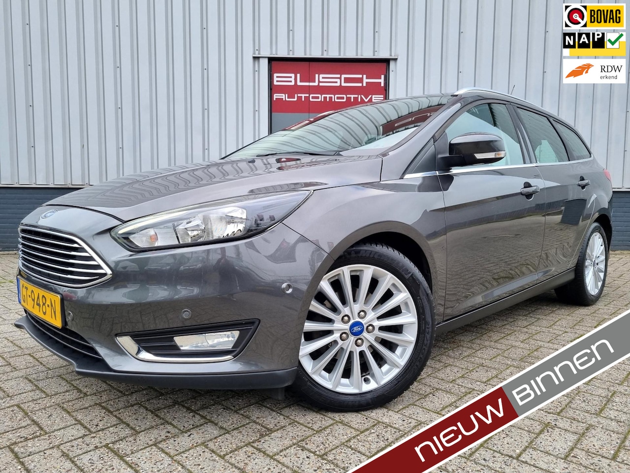 Ford Focus Wagon - 1.0 Titanium Edition | VAN 1e EIGENAAR | - AutoWereld.nl