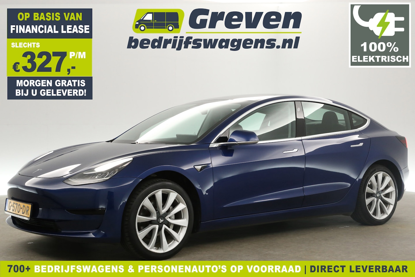 Tesla Model 3 - Standard RWD Plus 60 kWh Autopilot Pano Trekhaak Automaat Camera Clima Dashcam LED Navi PD - AutoWereld.nl