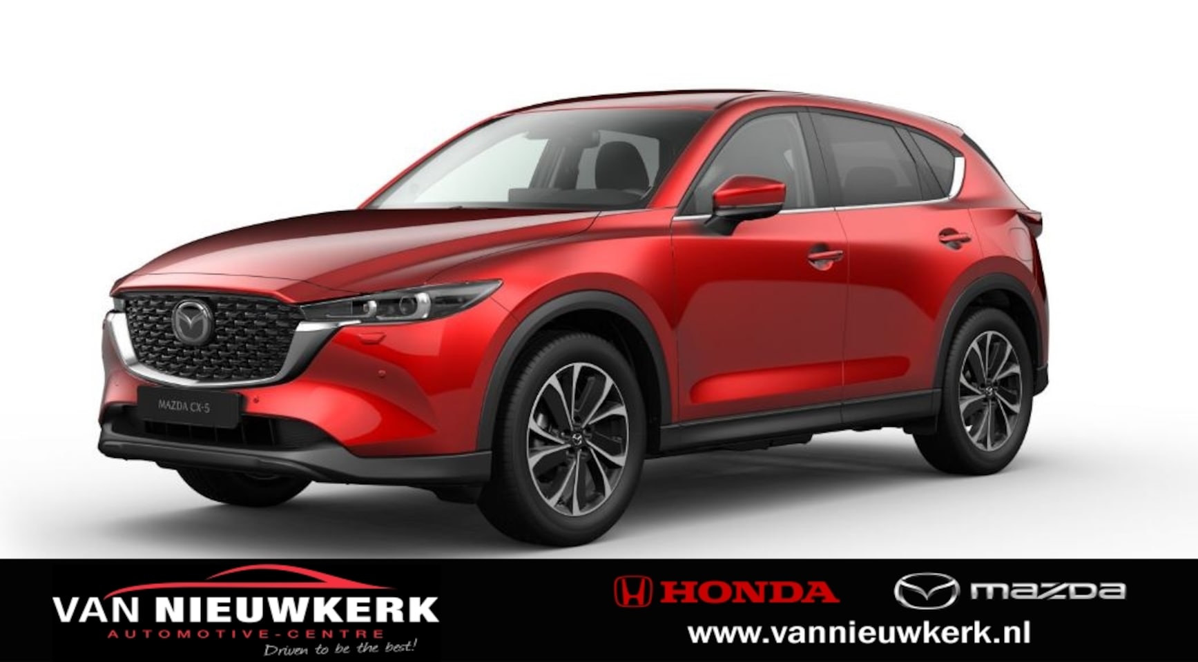 Mazda CX-5 - 2.0 SKYACTIV-G 165pk 2WD Aut Exclusive-Line Zwart Leder - AutoWereld.nl