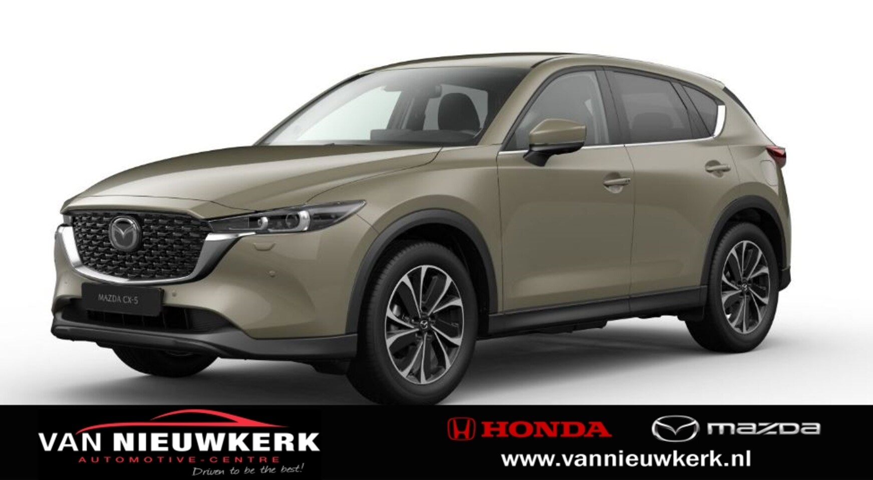 Mazda CX-5 - 2.0 SKYACTIV-G 165pk 2WD Aut Exclusive-Line Zwart Leder - AutoWereld.nl