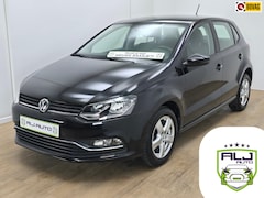 Volkswagen Polo - Occasion 1.2 TSI met cruisecontrol en mirrorlink radio | Tweedehands Polo in zwart met vel