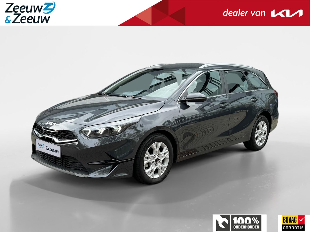 Kia Cee'd Sportswagon - Ceed 1.5 T-GDi MHEV DynamicLine 160 PK | Automaat | 625 Liter Bagageruimte | Apple CarPlay - AutoWereld.nl