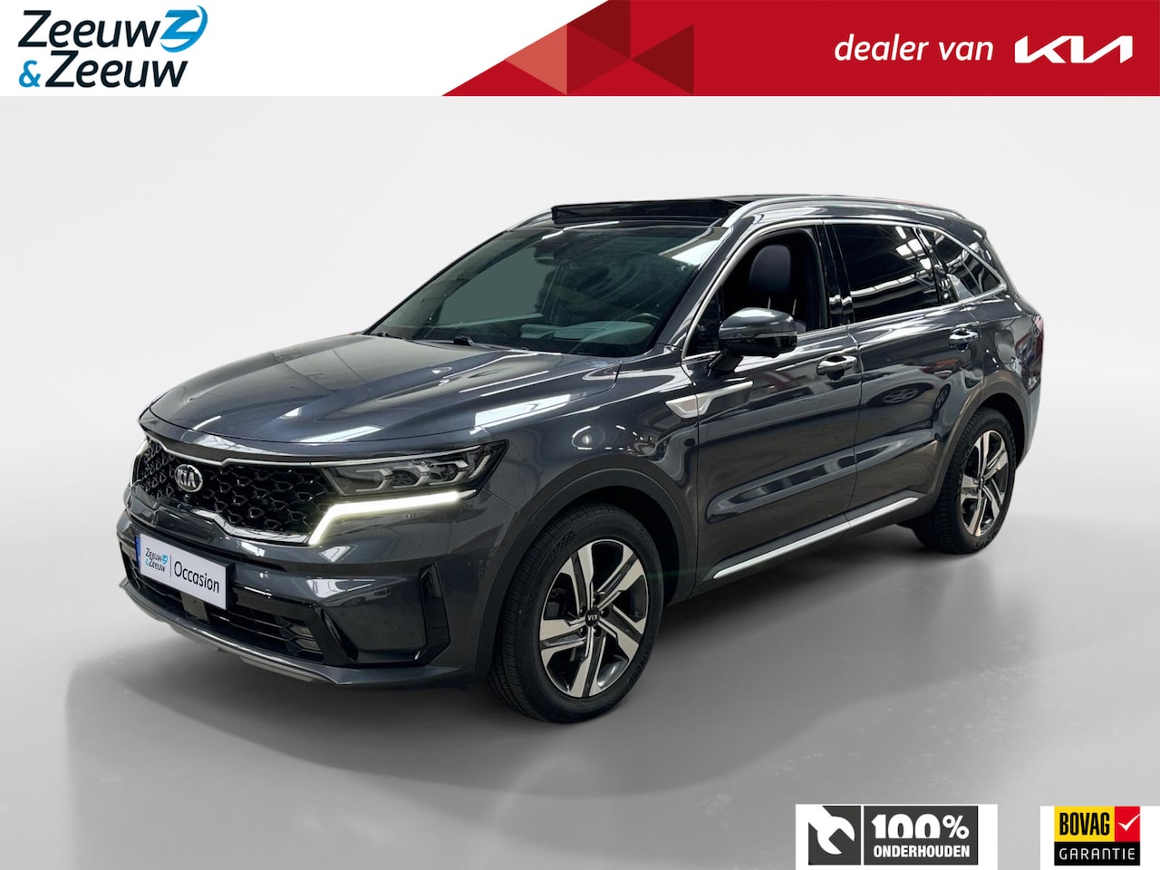 Kia Sorento - 1.6 T-GDI Plug-in Hybrid 4WD ExecutiveLine 5p. Trekhaak | Panoramadak | Nappa Leder | 265 - AutoWereld.nl