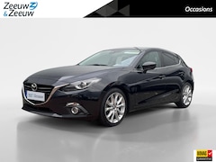 Mazda 3 - 3 2.0 GT-M | Stoelverwarming | Head Up Display | Cruise & Climate Control | Parkeer Sensor