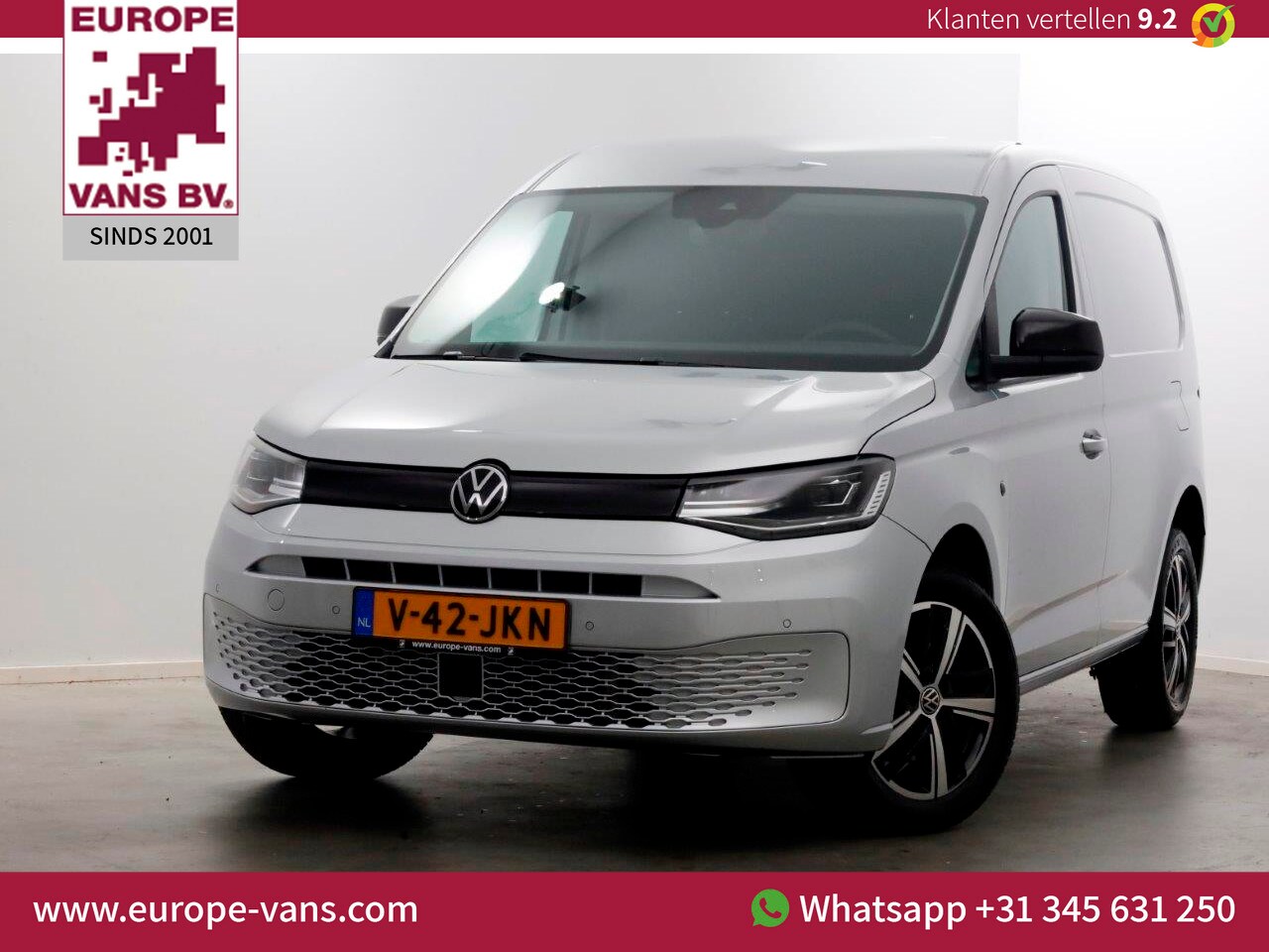 Volkswagen Caddy Cargo - 1.5 TSI 115pk Benzine DSG-Automaat LED/Virtual Cockpit NIEUW Direct Rijden 09-2024 - AutoWereld.nl