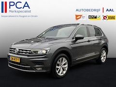 Volkswagen Tiguan - 1.4 TSI 4M. Highl./Digitaal/Carplay/Trekhaak/Leder/Stoelverw