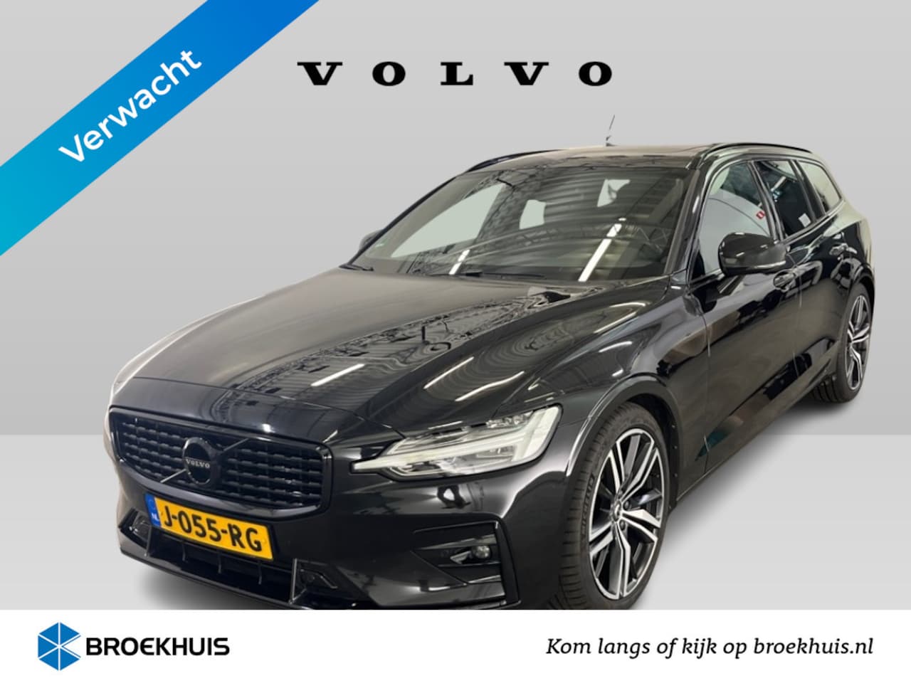 Volvo V60 - 2.0 B3 R-Design #BlackEdition! #Panoramadak #VolvoSelekt! #Verwacht! - AutoWereld.nl