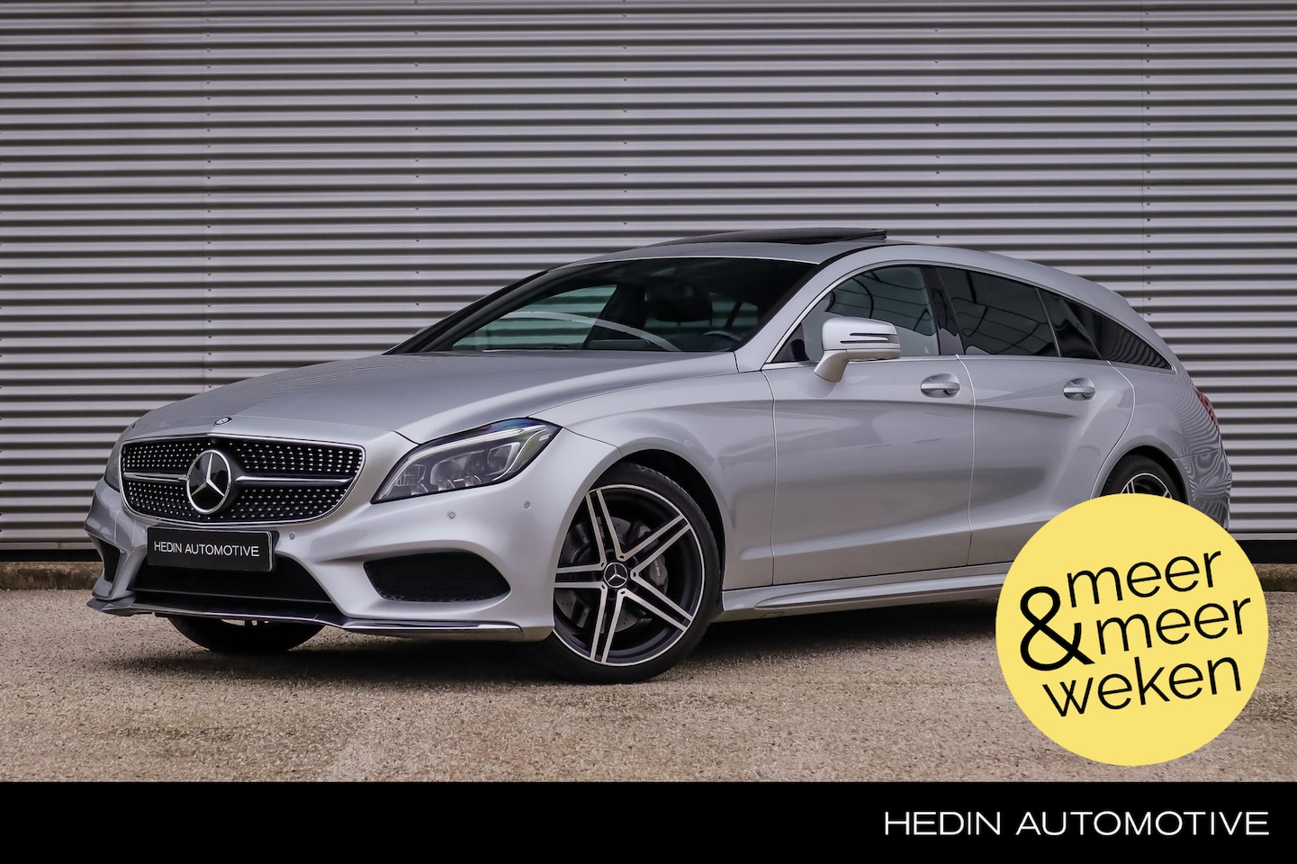 Mercedes-Benz CLS-klasse Shooting Brake - CLS 400 Automaat AMG Line | Distronic+ | Schuifdak | Comand Online | Multibeam LED | Sfeer - AutoWereld.nl