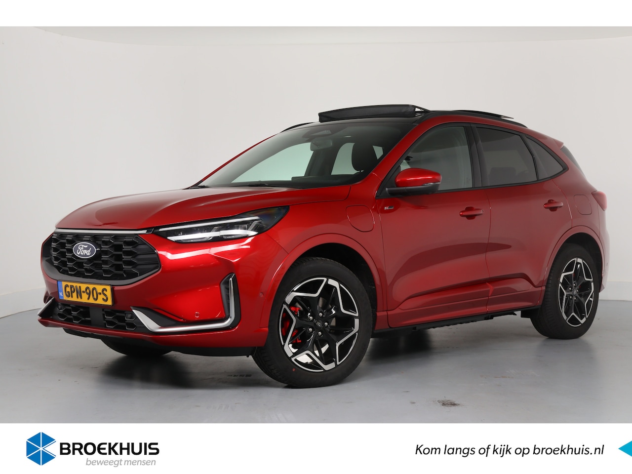 Ford Kuga - 2.5 PHEV ST-Line X | Wegklapbare Trekhaak | Panoramadak | Technology Pack | Winter Pack | - AutoWereld.nl