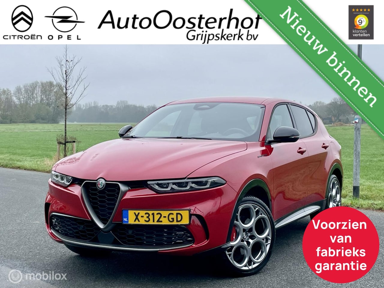 Alfa Romeo Tonale - 280pk AWD 1.3T PHEV Edizione Speciale - AutoWereld.nl