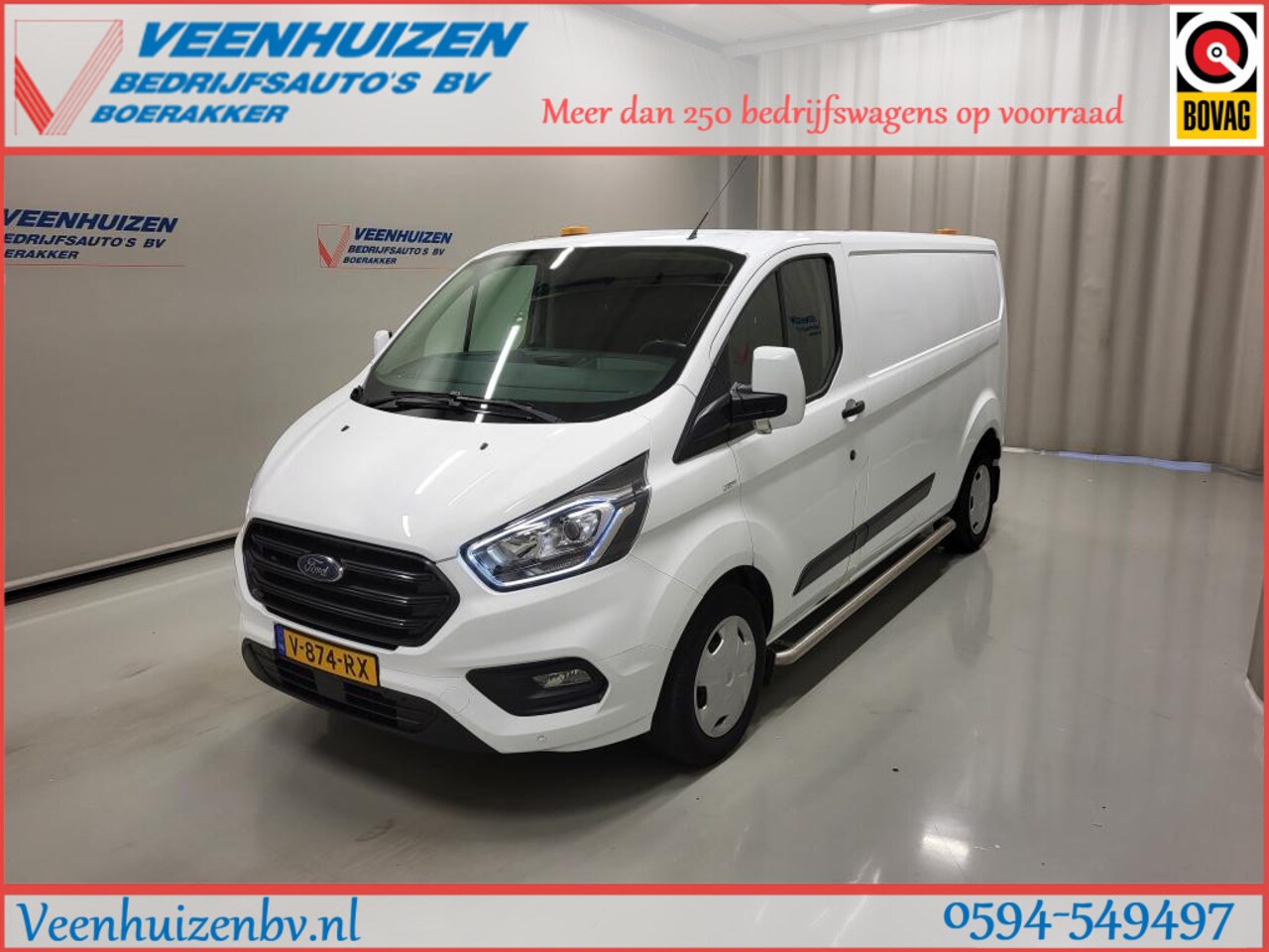 Ford Transit Custom - 2.0TDCI 130pk L2/H1 Euro 6! - AutoWereld.nl