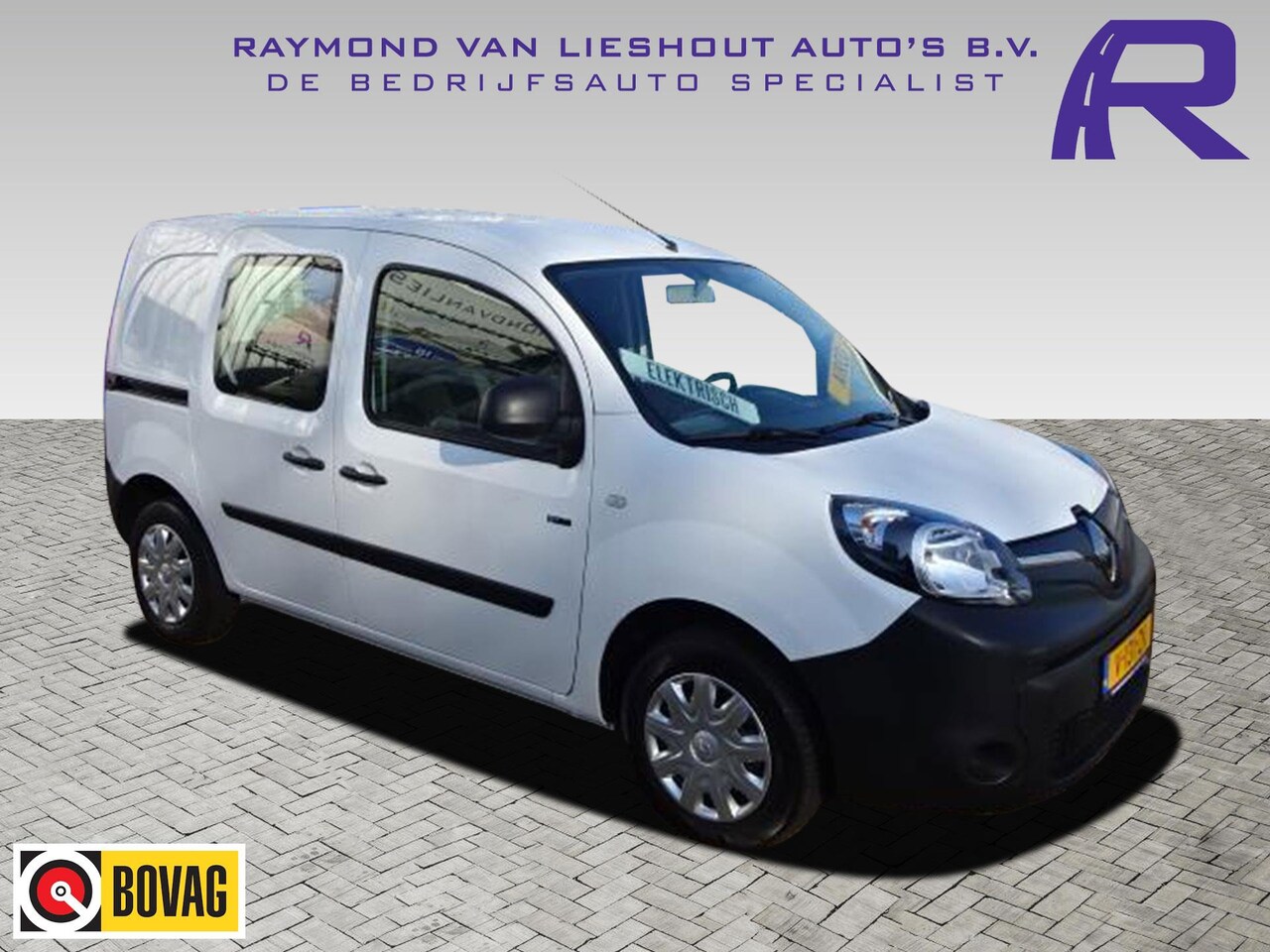 Renault Kangoo - Z.E. 33 ( Koopaccu ) 190 Km rijbereik AIRCO SCHUIFDEUR NAVI PDC - AutoWereld.nl