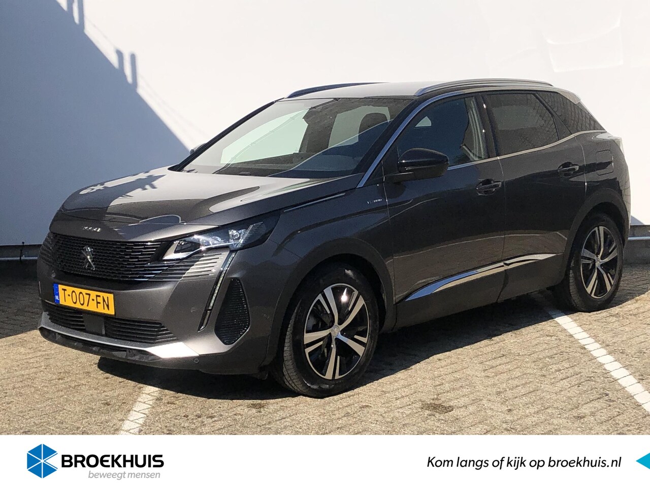 Peugeot 3008 - 1.6 HYbrid 225 GT | Elek. Stoel | Navigatie | Stoelverwarming | Adaptieve Cruise - AutoWereld.nl