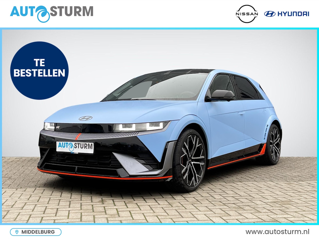 Hyundai IONIQ 5 - N AWD 84 kWh Panoramadak + Matte Lakkleur - AutoWereld.nl