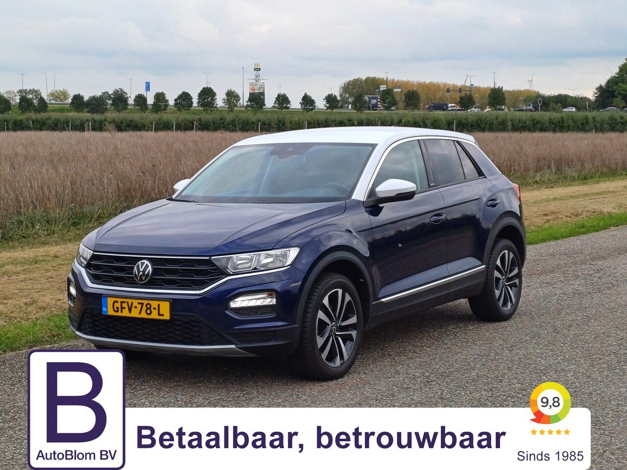 Volkswagen T-Roc - 1.5 TSI Sport United | Lage KM! | Park V+A | Ada Cruise | Stoel stuur verw | Navi | Carpla - AutoWereld.nl