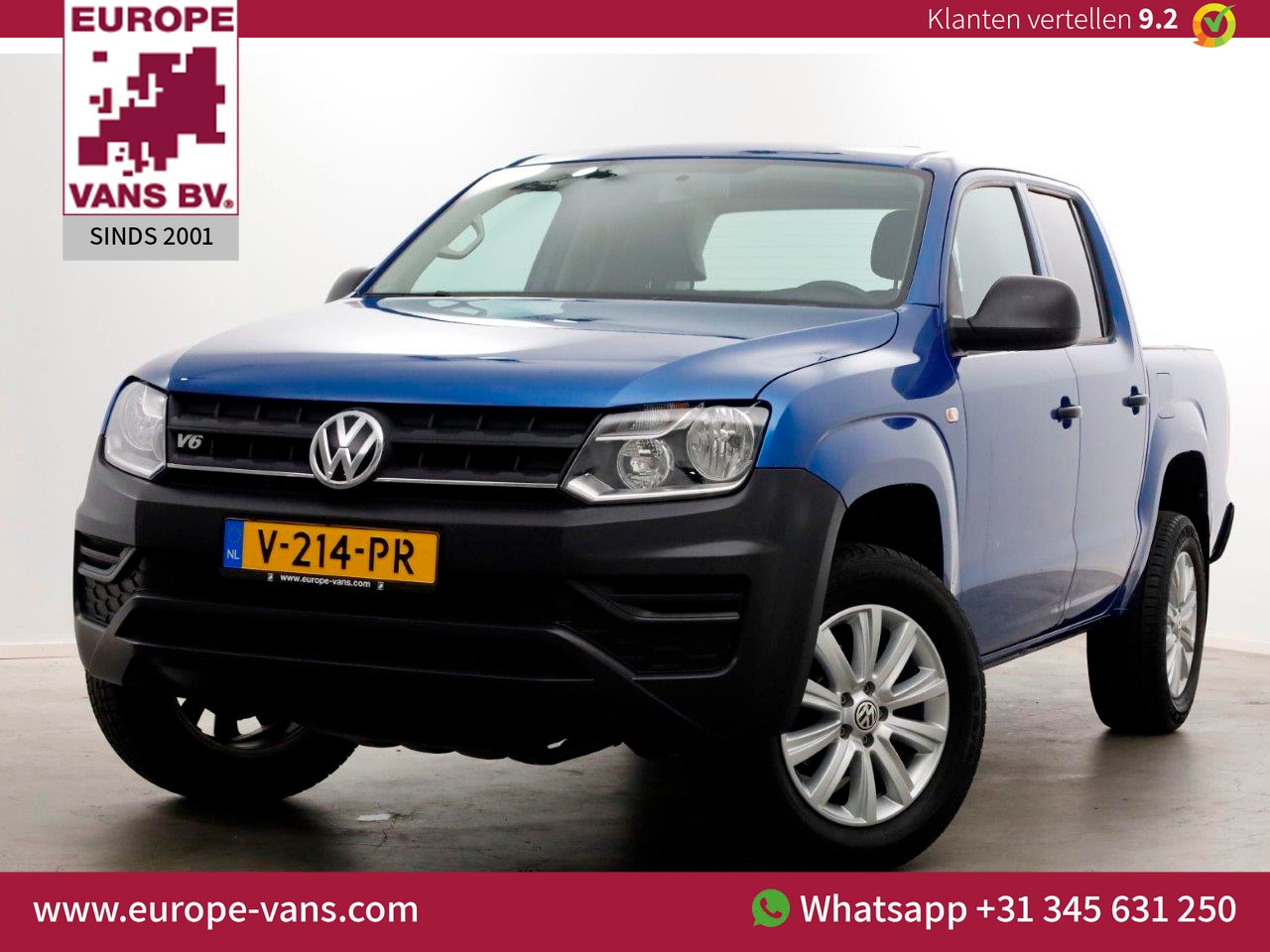 Volkswagen Amarok - 3.0 TDI V6 164pk E6 Plus Cab Trendline Airco 07-2018 - AutoWereld.nl