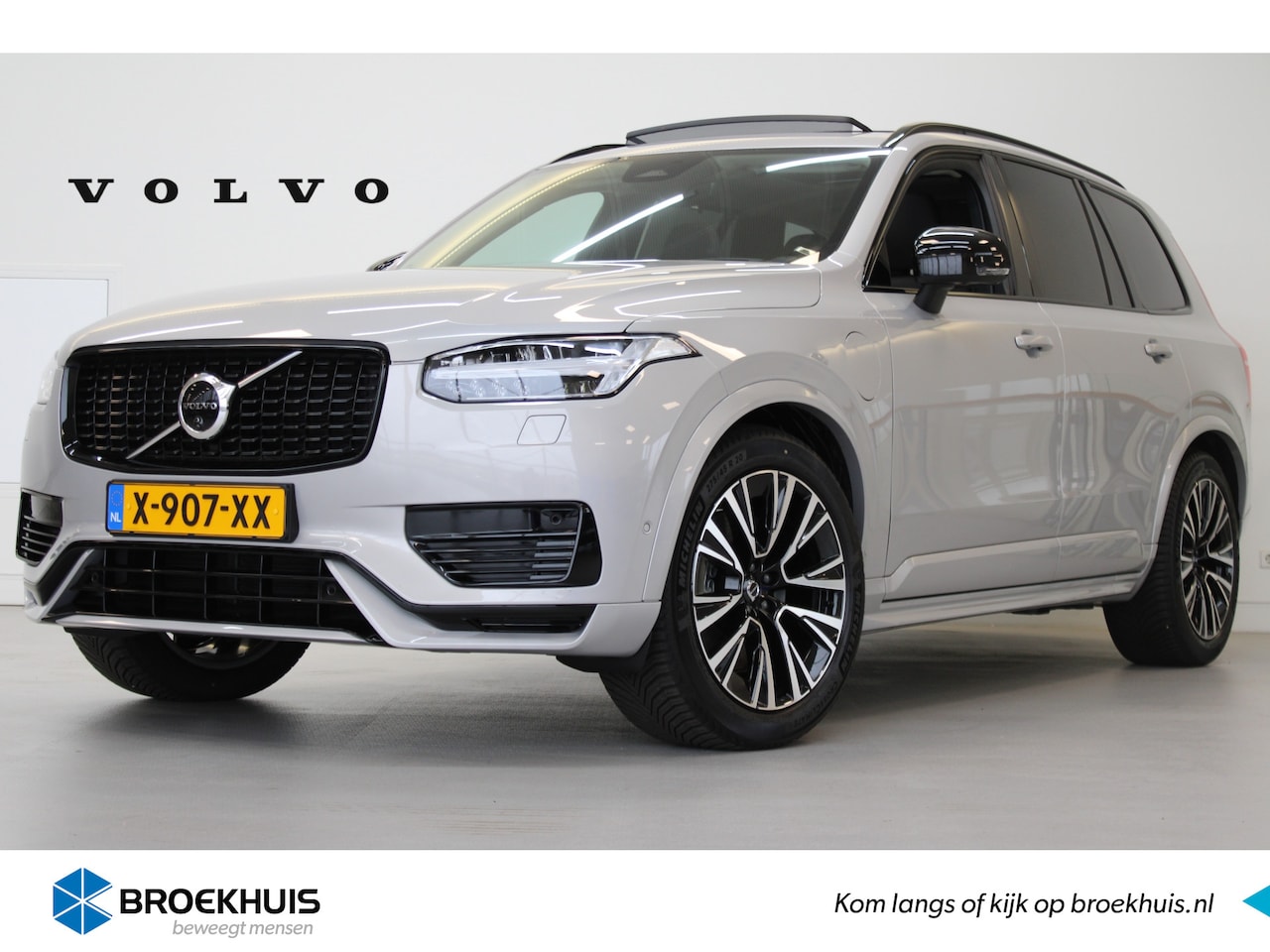 Volvo XC90 - T8 455PK AWD Ultimate Dark | Luchtvering | Trekhaak | 360º view | All season | Panoramadak - AutoWereld.nl