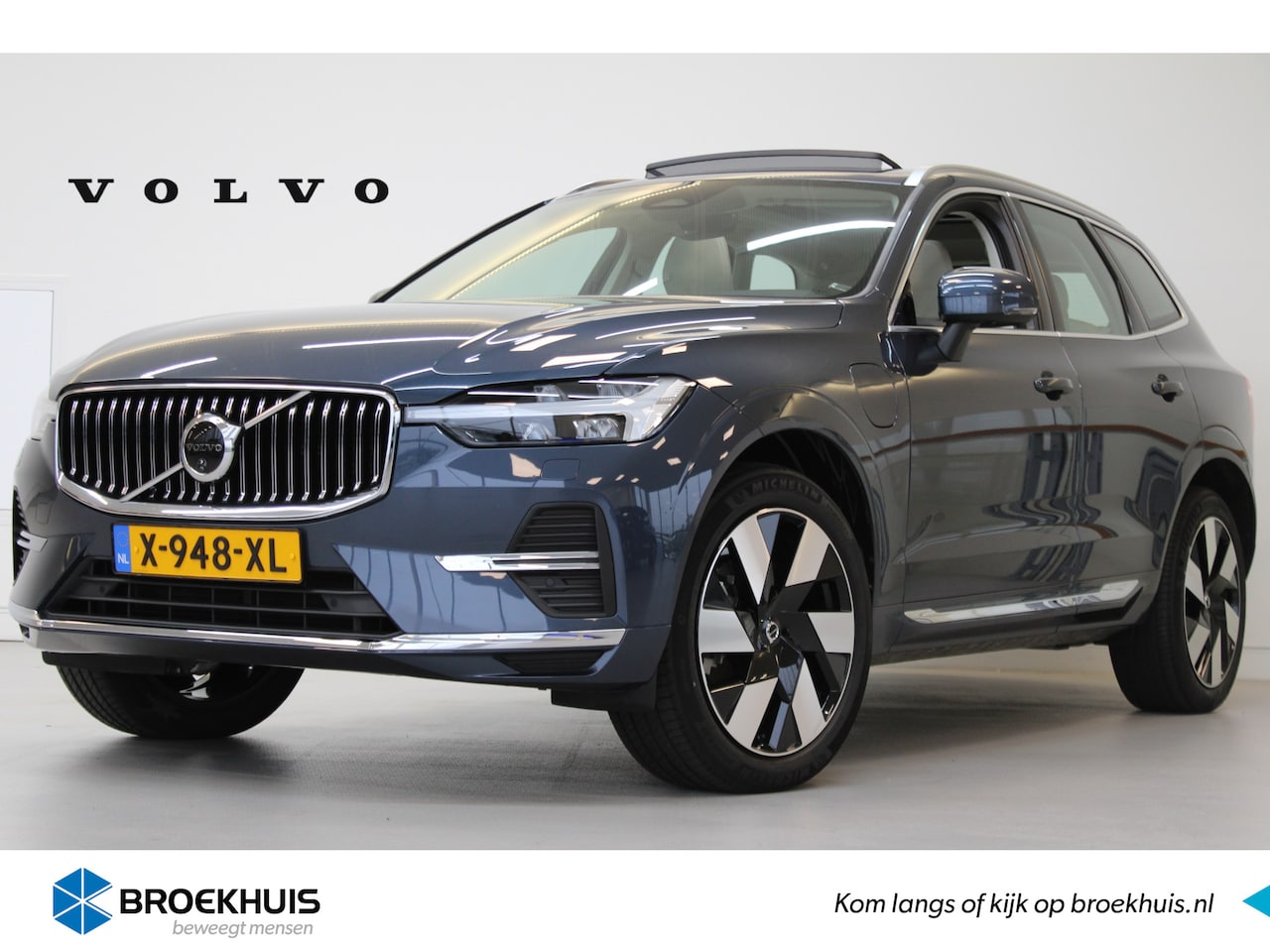 Volvo XC60 - T6 350PK AWD Ultimate Bright | Massage | Trekhaak | 360º view | Stoelventilatie | HUD - AutoWereld.nl