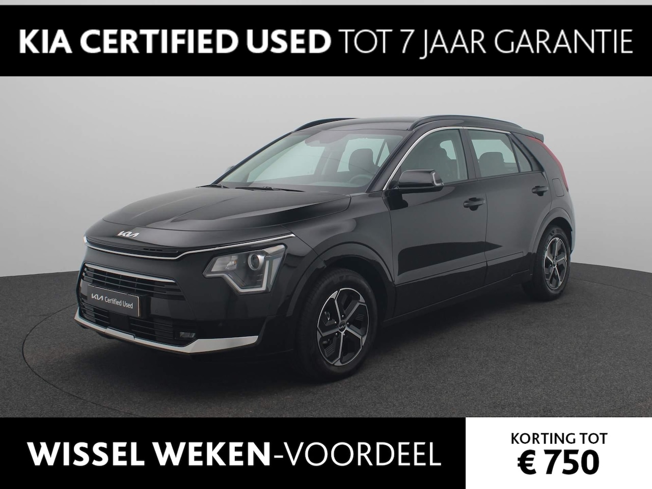 Kia Niro - 1.6 GDi Hybrid DynamicLine Navi | Clima | Camera | Keyless | Adapt. Cruise - AutoWereld.nl