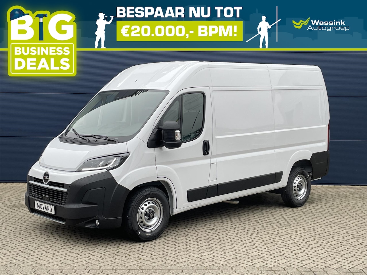 Opel Movano - GB 2.2 D 140pk L2H2 Automaat | Navigatie | Climate Control | Apple Carplay | Trekhaak | - AutoWereld.nl