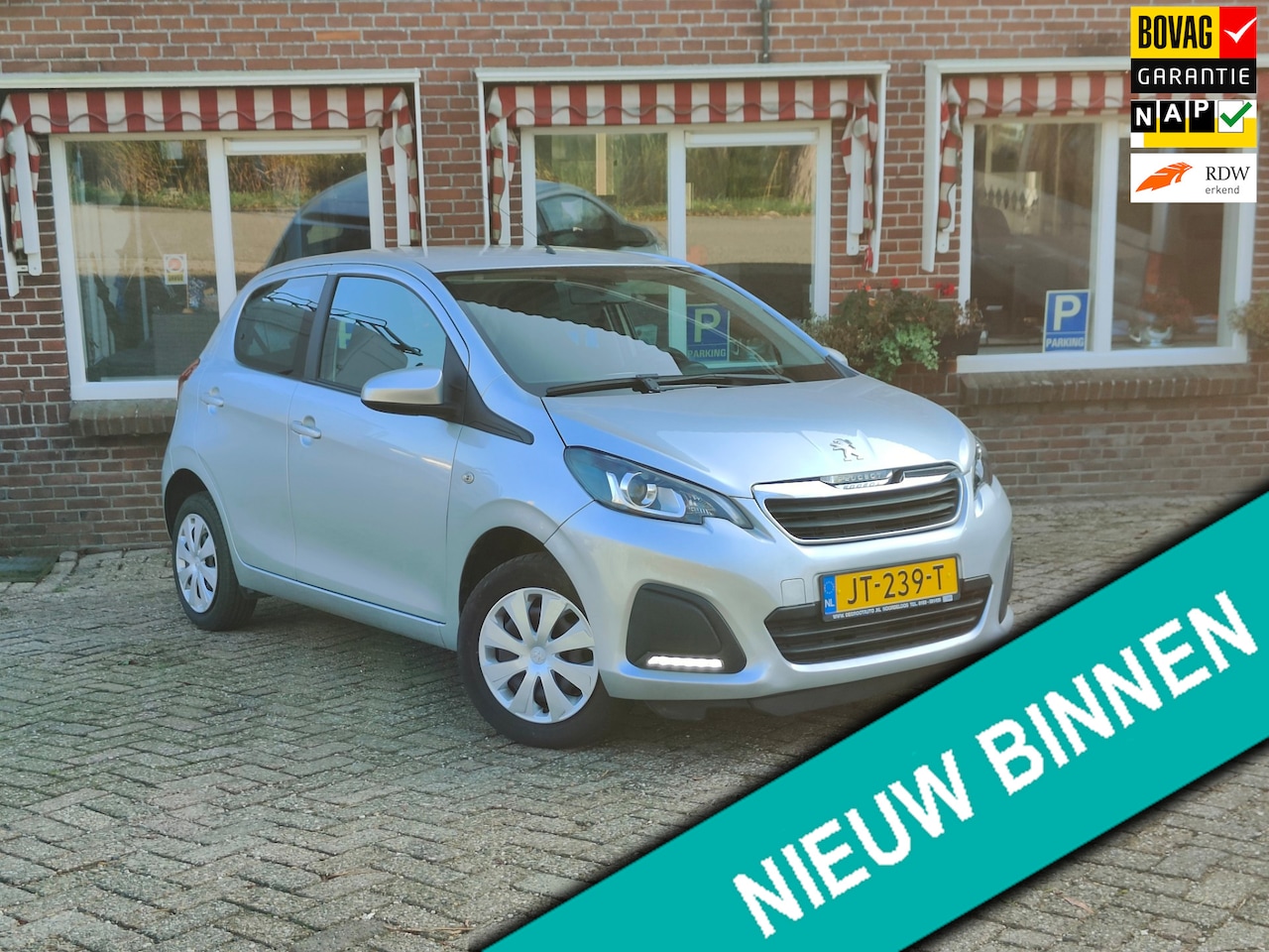 Peugeot 108 - 1.0 VTi Active Airco St. bekrachtiging - RIJKLAAR - - AutoWereld.nl