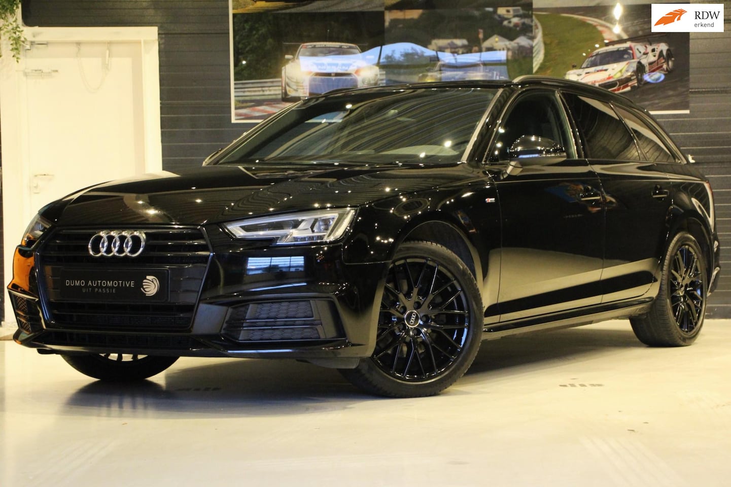 Audi A4 Avant - 1.4 TFSI Sport S line Black Line - AUTOMAAT - CARPLAY - STOEL VERW - MATRIX - DAB - NAVI - - AutoWereld.nl