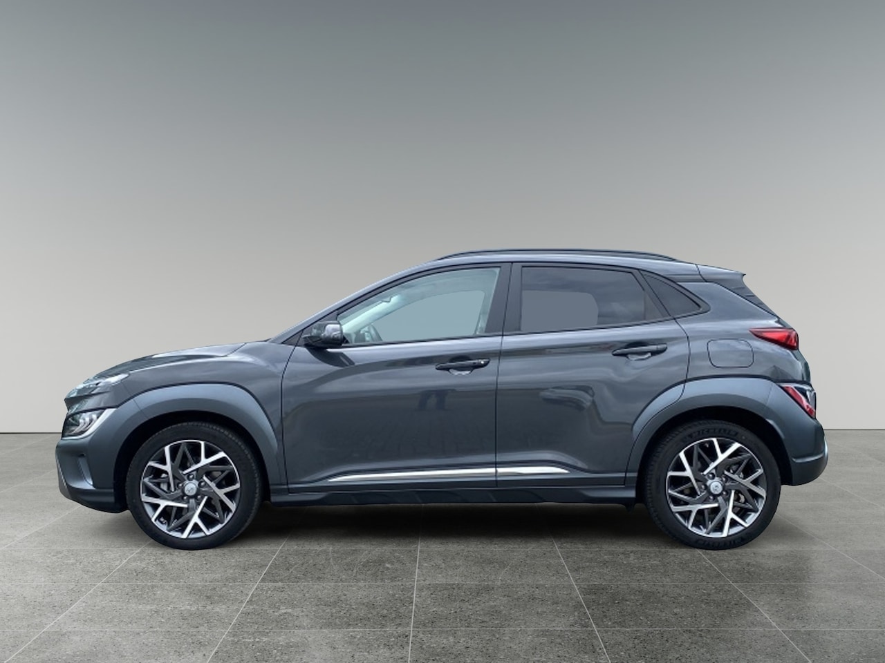 Hyundai Kona - 1.6 GDI HEV Premium | Wit Leder. - AutoWereld.nl