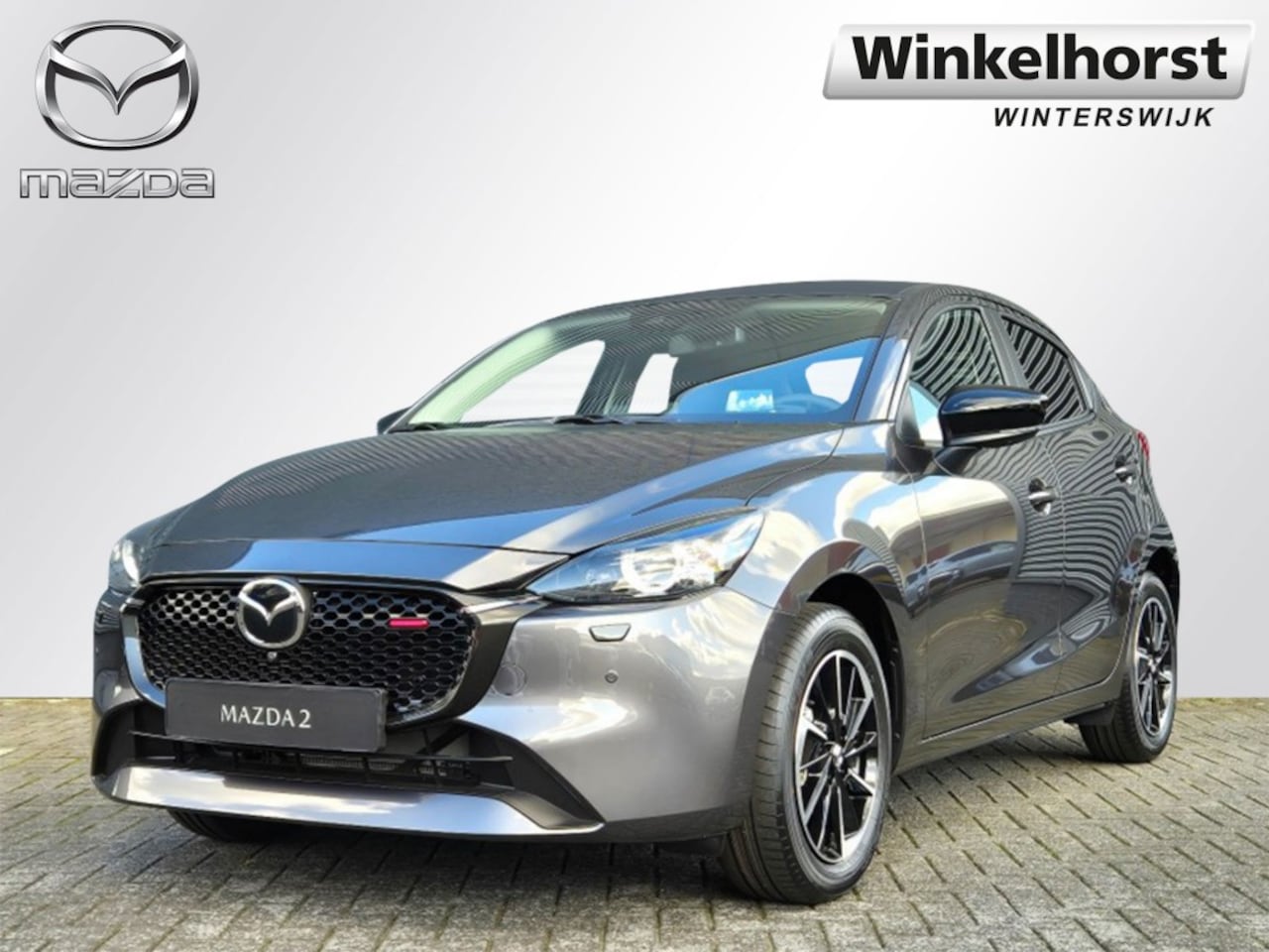 Mazda 2 Hybrid - E- SKYACTIV- G 90 6MT  M-HYBRID HOMURA AKA MET DRIVER ASSISTANCE - AutoWereld.nl