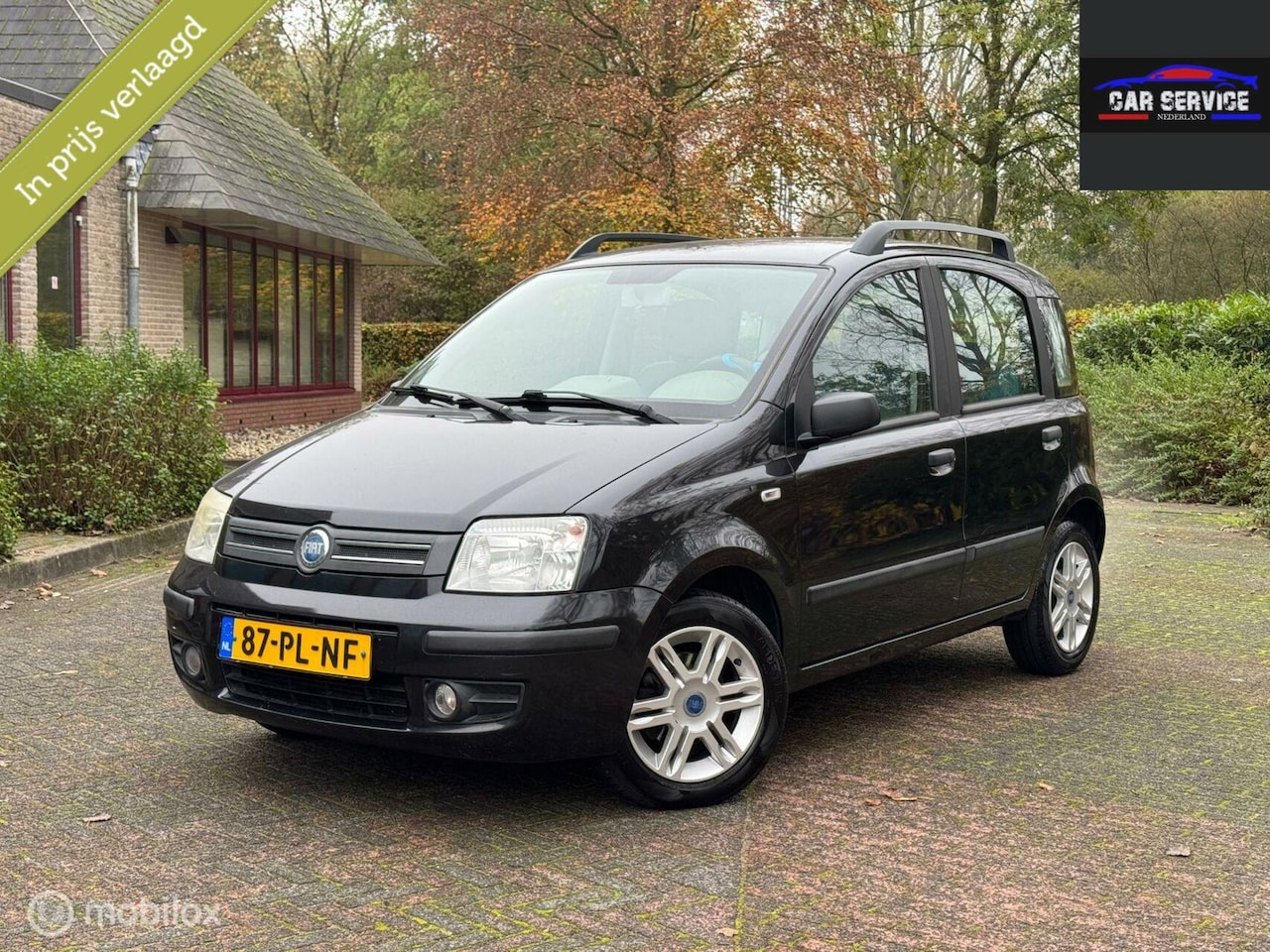 Fiat Panda - 1.2 Dynamic NAP NWE APK NETTE STAAT Zwart - AutoWereld.nl