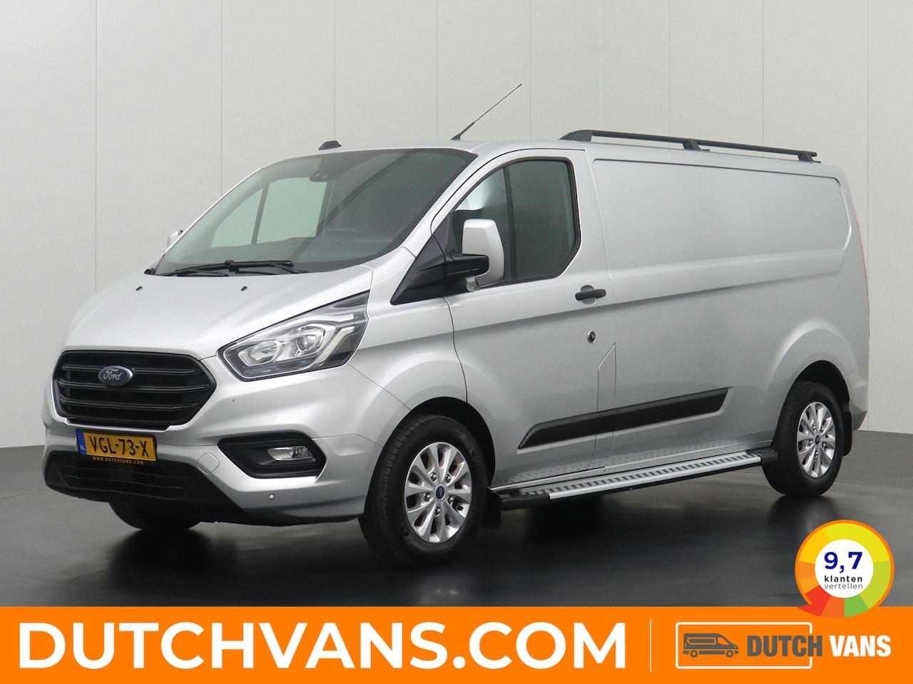 Ford Transit Custom - 2.0TDCI 130PK Automaat Lang | NAvigatie | Camera | 3-Persoons | Trekhaak - AutoWereld.nl