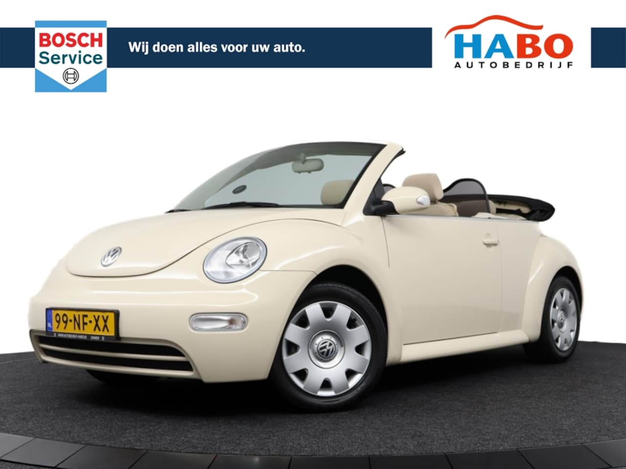 Volkswagen New Beetle Cabriolet - 1.6 AC/CRUISE/53.000KM/ORG.NL! - AutoWereld.nl