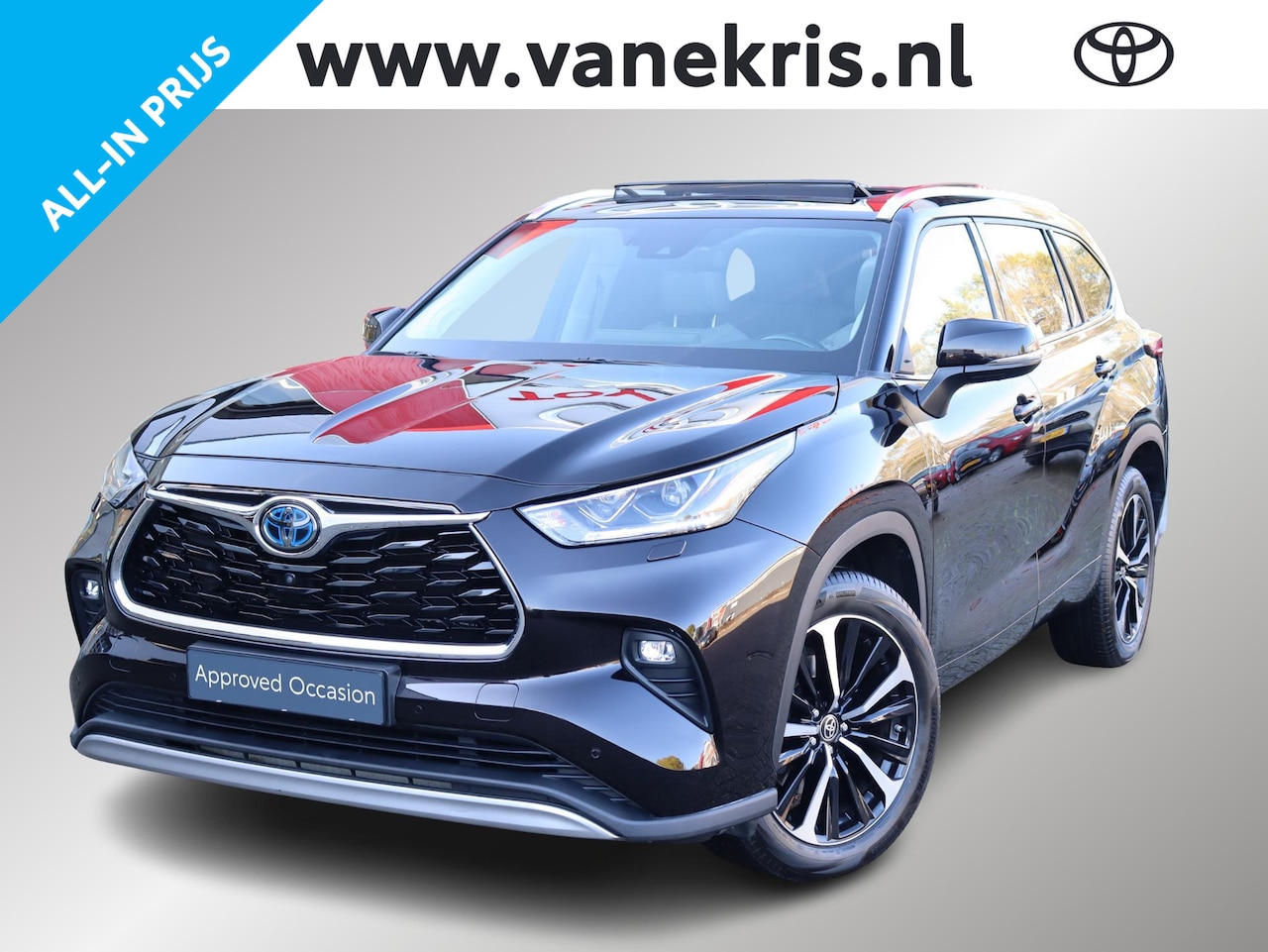 Toyota Highlander - 2.5 AWD Hybrid Premium 2.5 AWD Hybrid Premium, Pano, Trekhaak - AutoWereld.nl