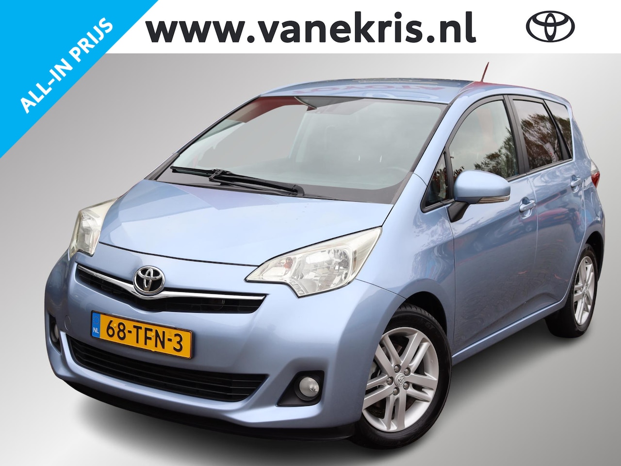 Toyota Verso S - 1.3 VVT-i Dynamic Automaat , Trekhaak, Parkeersensoren - AutoWereld.nl