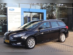 Ford Focus Wagon - 1.5 TITANIUM 182PK NAVI TREKHAAK CLIMA STOEL+STUURVERW. PARK-SENSOREN LM-VELGEN