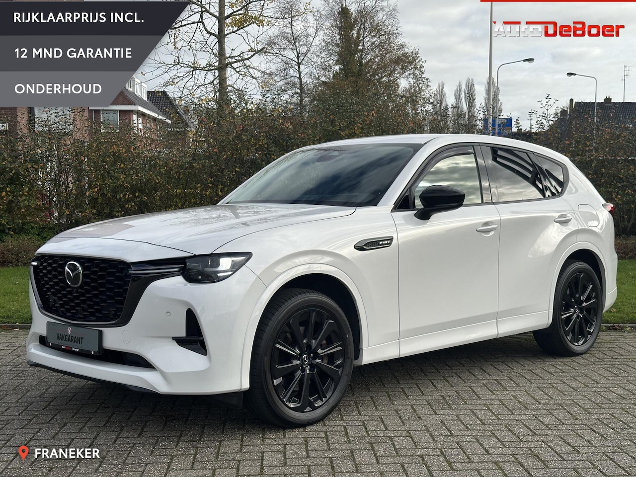 Mazda CX-60 - 2.5 e-SkyActiv PHEV Homura Trekhaak | Keyless | HUD | 360 Camera - AutoWereld.nl