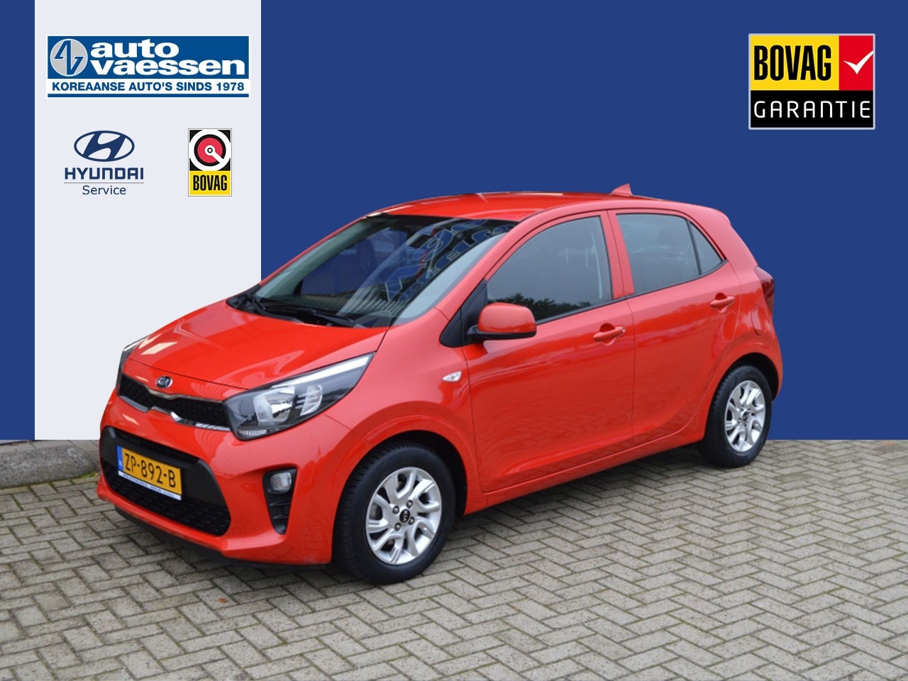 Kia Picanto - 1.0 MPi DynamicLine Navi Camera NL-auto 1e eig. - AutoWereld.nl