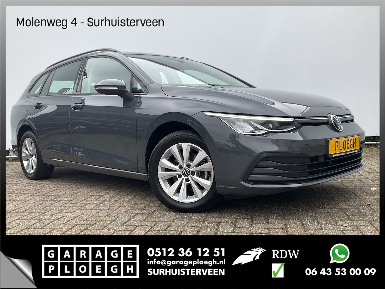 Volkswagen Golf Variant - 1.5 eTSI Adap.Cruise Stoel/stuurverw. Elek.klep Nav/Cam Life - AutoWereld.nl